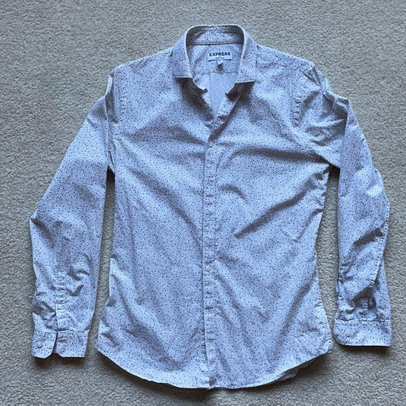 Express Shirts Mens Express Extra Slim Button Down Shirt Poshmark